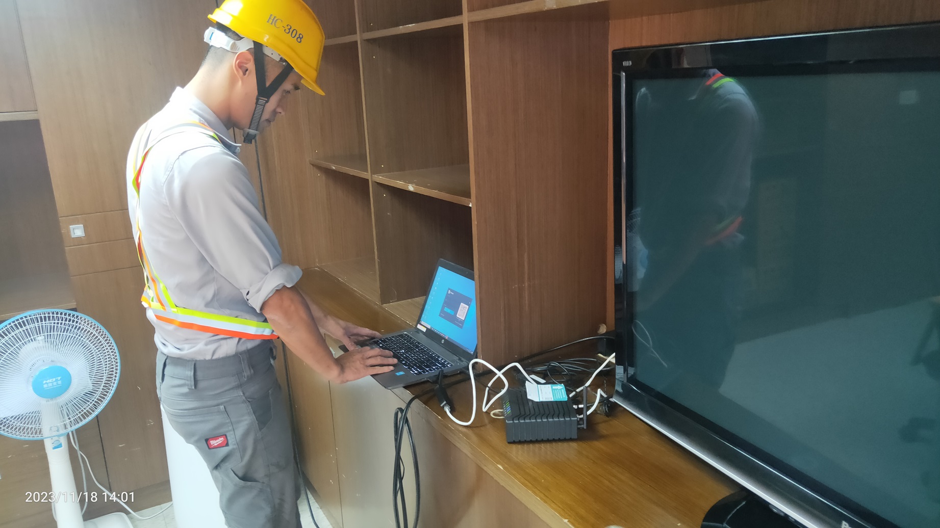第四台裝機工程