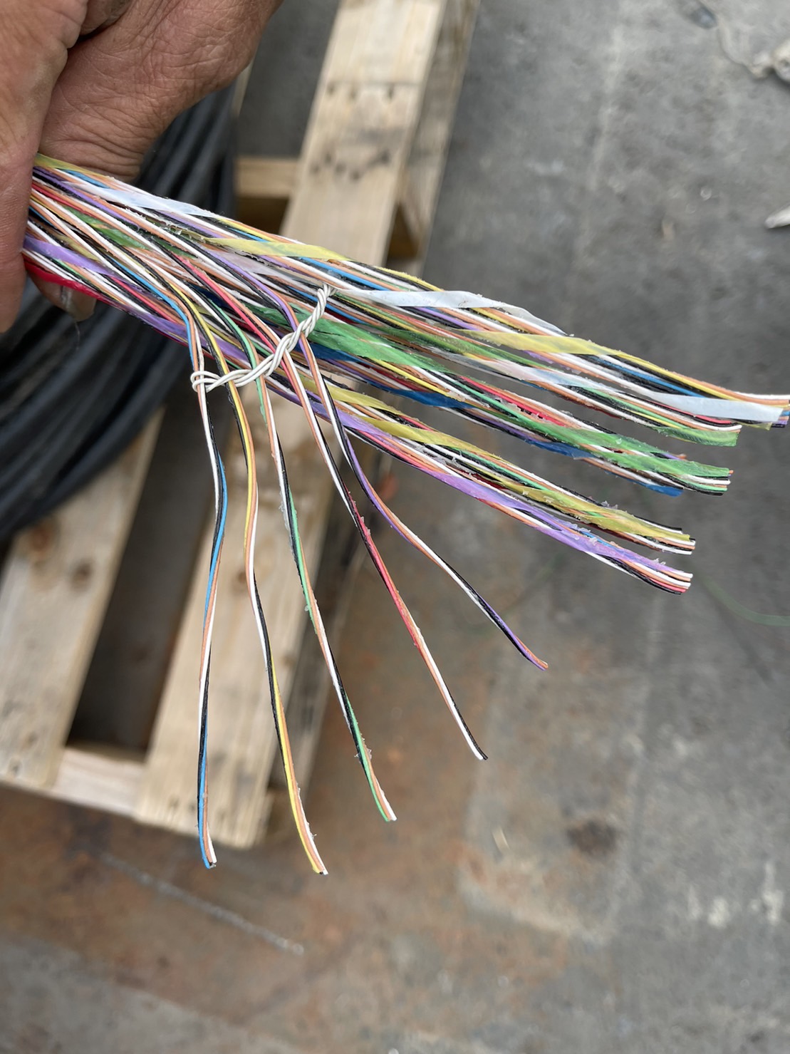 電話線路佈放作業1