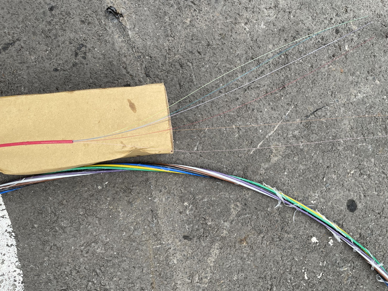 電話線路佈放作業3