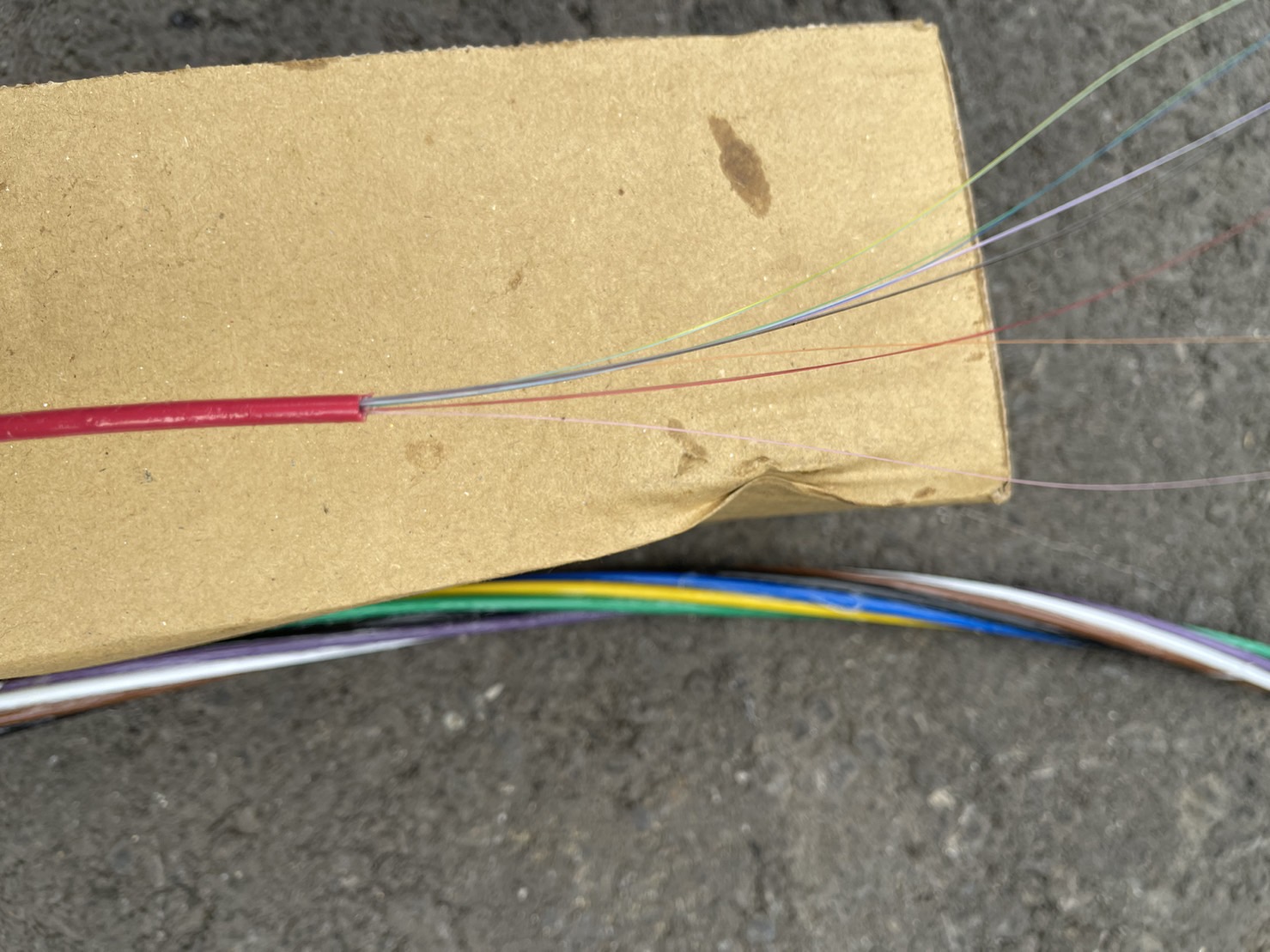 電話線路佈放作業4