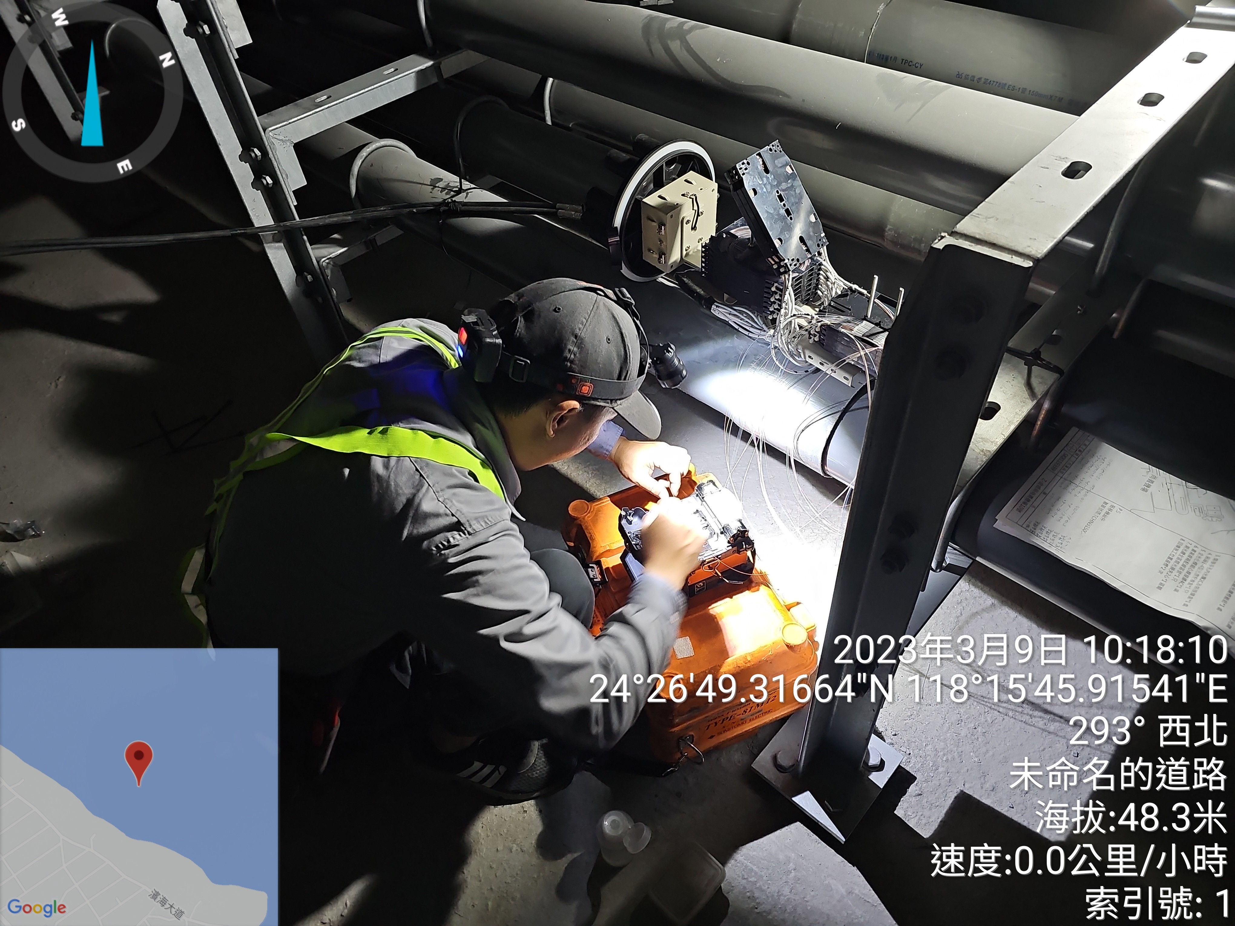 電話線路佈放作業1