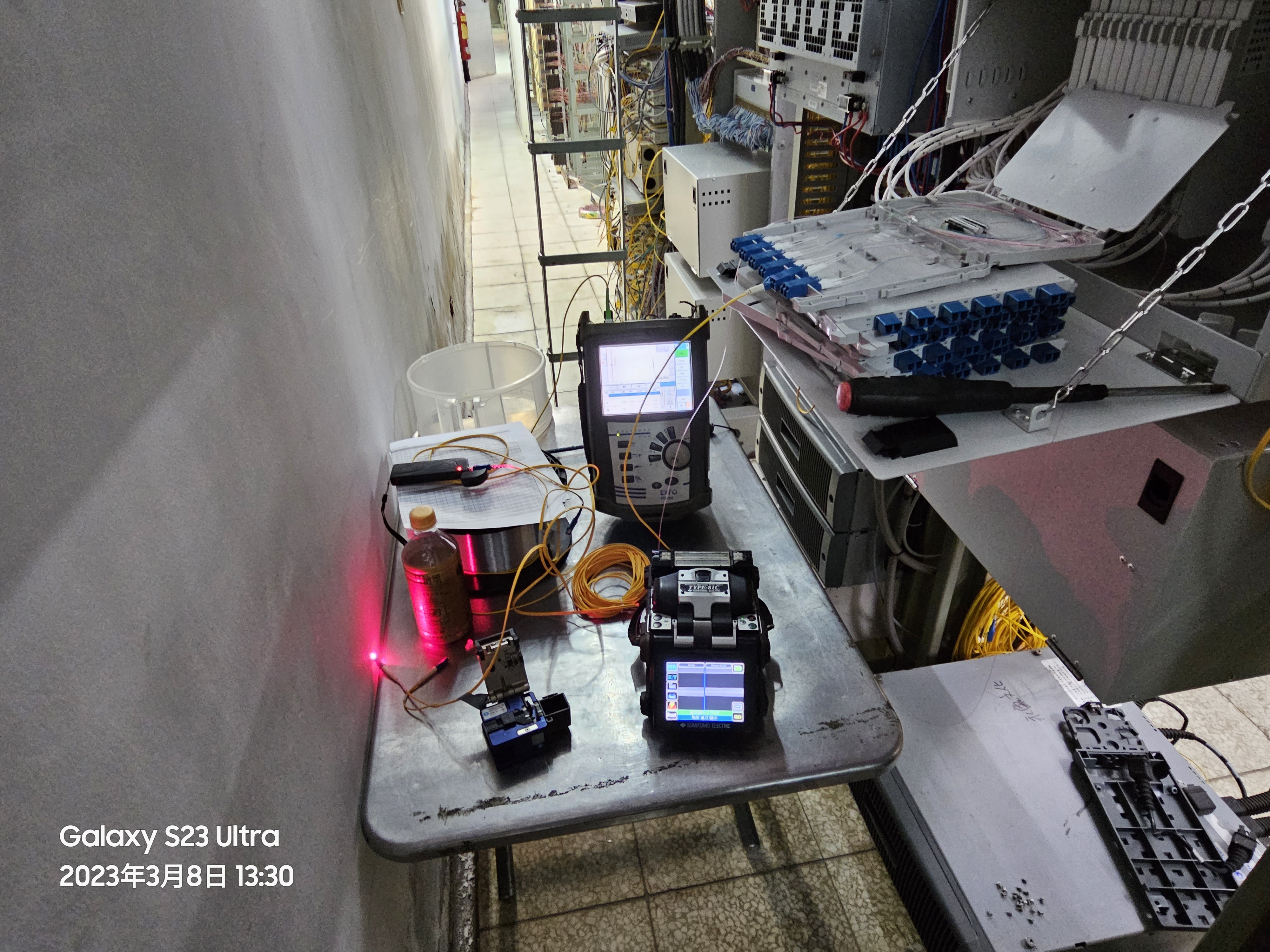 電話線路佈放作業1