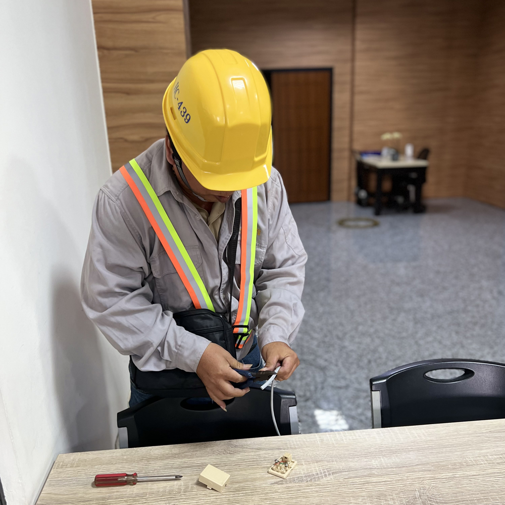 電話線路佈放作業1
