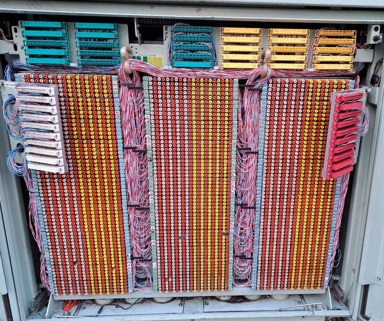 電話線路佈放作業3