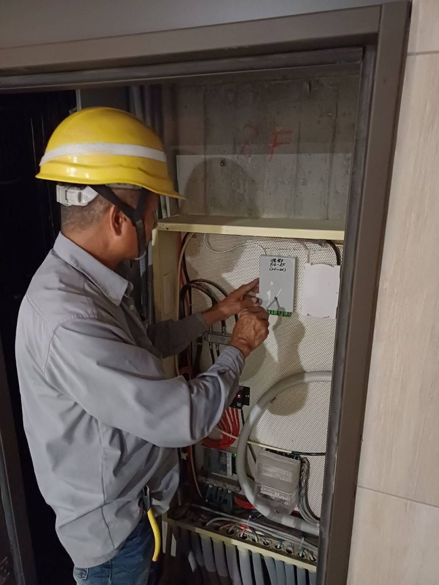 電話線路佈放作業1